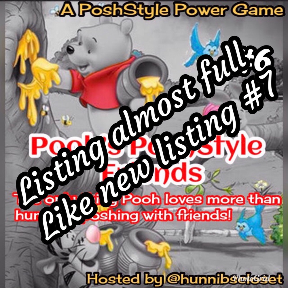 7/9 Pooh’s Hunny Pot Poshers